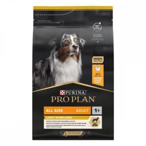 Purina Pro Plan Dog  Adult All Sizes Light/Sterilised (3 kg)