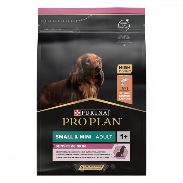 Purina Pro Plan  Dog Adult Small & Mini Sensitive Skin Salmon (3 kg)