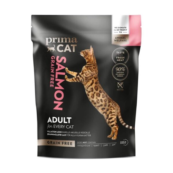 PrimaCat Adult Grain Free Salmon 1