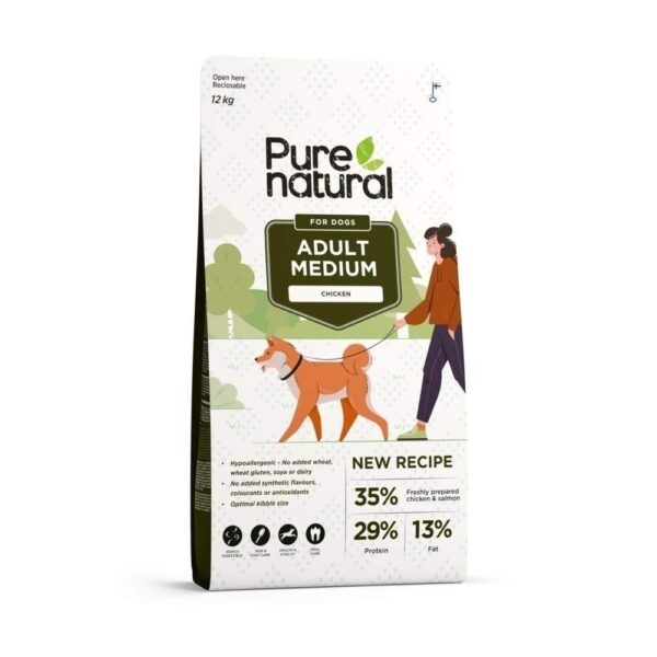 Purenatural Dog Adult Medium Chicken (12 kg)