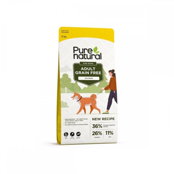 Purenatural Dog Adult Grain Free Salmon (12 kg)