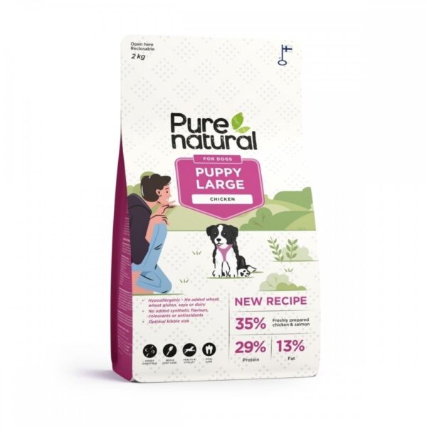 Purenatural Dog Puppy Large Chicken (2 kg)