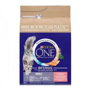 Purina ONE Cat Adult Laks 3 kg