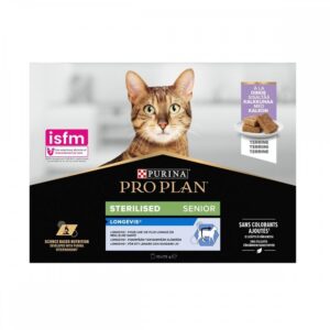 Purina Pro Plan Senior Sterilised 7+ Turkey 10x75 g