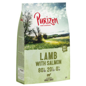 1 kg Purizon Hundetørrfôr til prøvepris! - Adult Lam med Laks