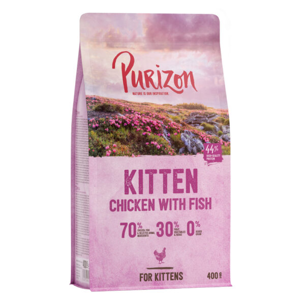 Purizon Kitten Kylling & Fisk - 400 g