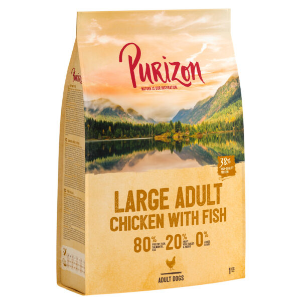 Purizon Large Adult Kylling & Fisk - kornfri - 1 kg