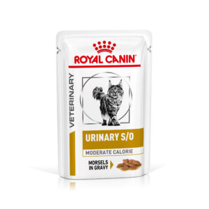 Royal Canin Veterinary Feline Urinary S/O Moderate Calorie i saus - 12 x 85 g