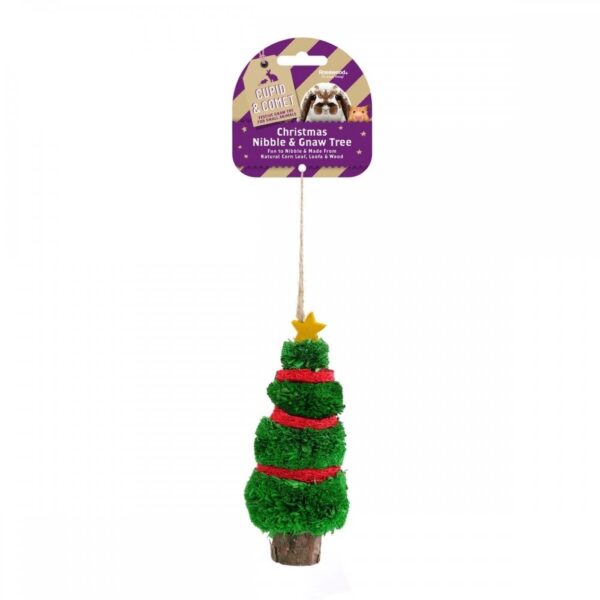 Rosewood Christmas Nibble & Gnaw Julgran till Smådjur 18 cm