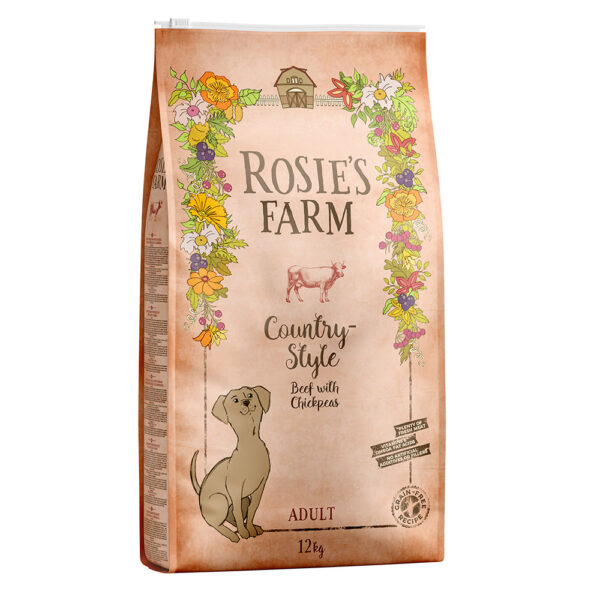 Økonomipakke Rosie's Farm 2 x 12 kg - Okse