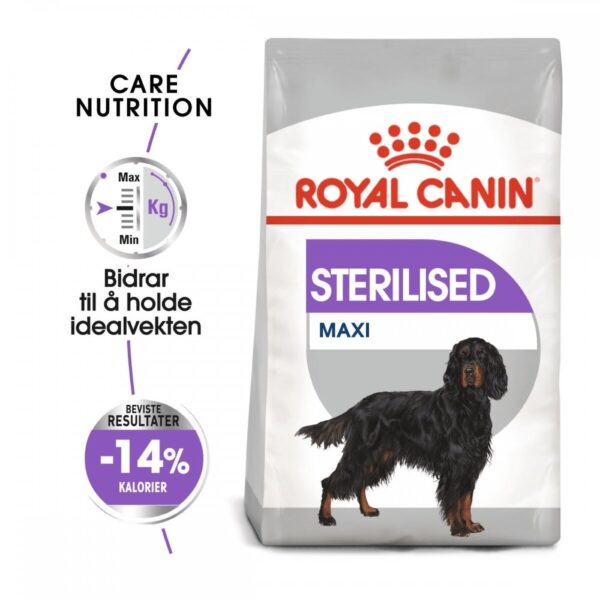 Royal Canin Sterilised Maxi Adult tørrfôr til hund (12 kg)