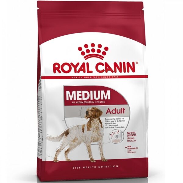 Royal Canin Medium Adult tørrfôr til hund (10 L)