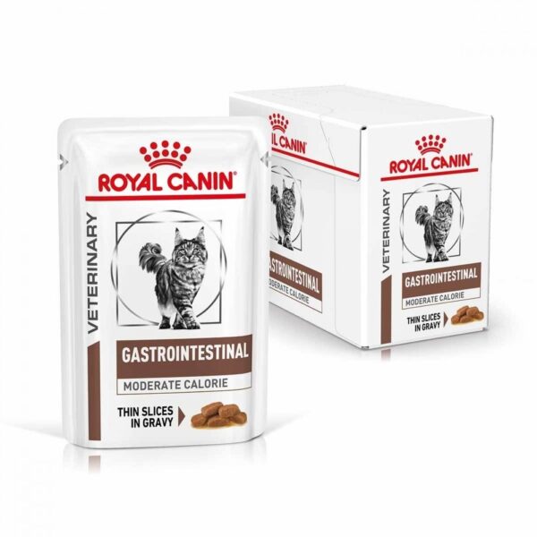 Royal Canin Veterinary Diets Cat Gastrointestinal Moderate Calorie 12x85 g