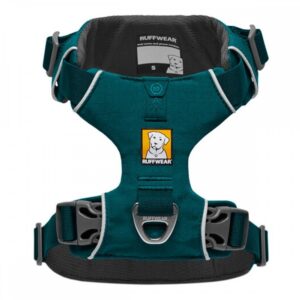 RuffWear Front Range Hundesele Grønn/Blå (XXS)