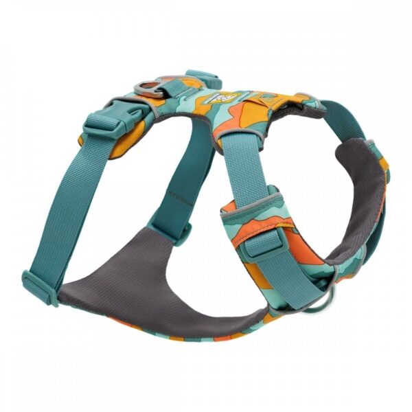 Ruffwear Front Range Hundesele Grønn/Oransje (M)