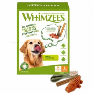 Whimzees Variety Value Box L Bulk 14 pcs