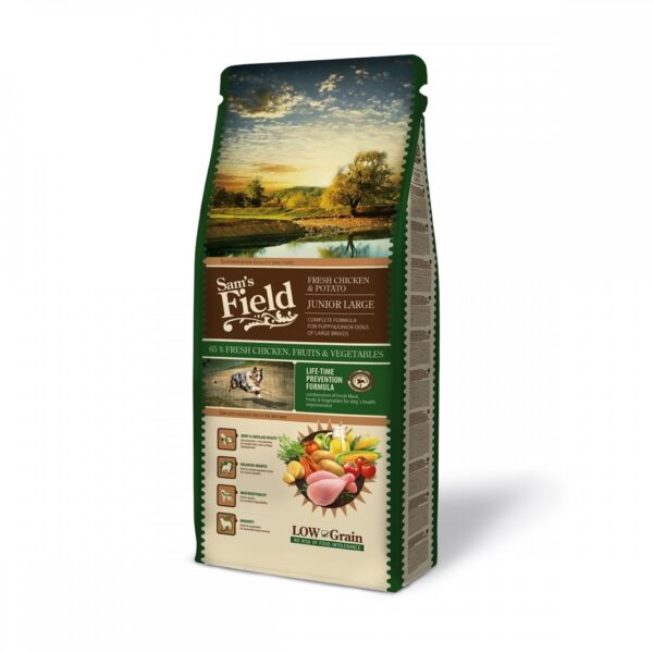 Sam's Field Junior Large Chicken & Potato (13 kg)