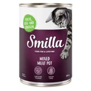 Smilla Mixed Meat Pot 6 x 400 g - Gås