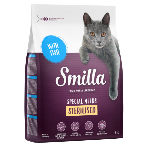 Smilla Adult Sterilised Fisk - 4 kg