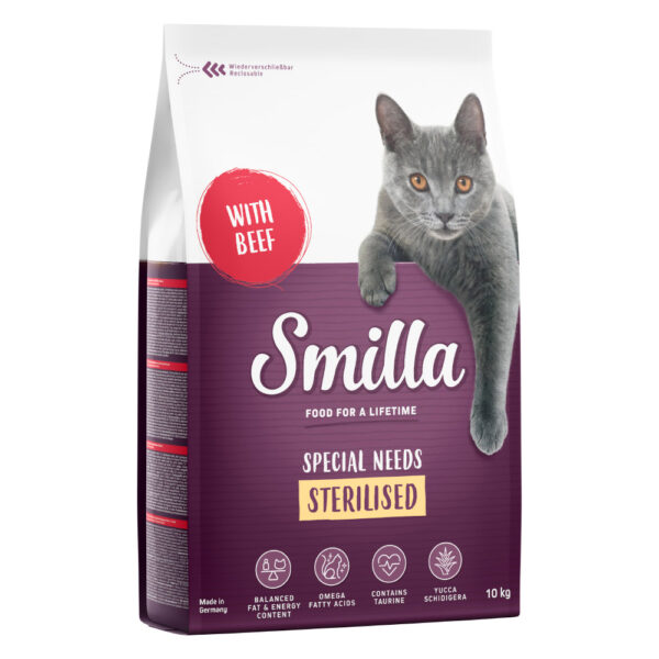 Smilla Adult Sterilised med okse - Økonomipakke: 2 x 10 kg