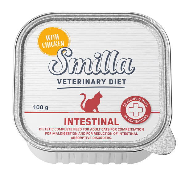 14 + 2 gratis! 16 x 100 g Smilla Veterinary Diet - Intestinal