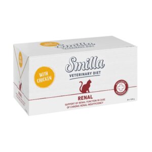 14 + 2 gratis! 16 x 100 g Smilla Veterinary Diet - Renal Kylling