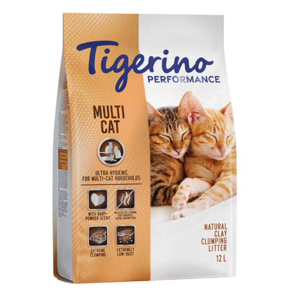 Tigerino Special Care / Performanc Kattesand - Multi-Cat - 2 x 12 l