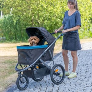 Trixie Buggy Premium Hundevogn Svart