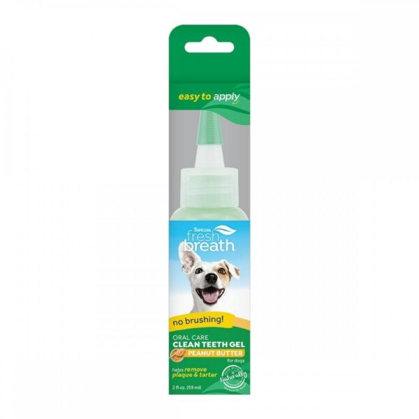 Tropiclean Clean Teeth Oral Mungel til Hund Peanut 59 ml