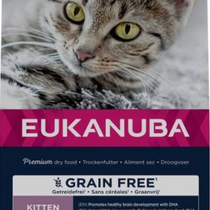 Eukanuba Cat Kitten Grainfree Laks 2kg