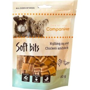 Soft Bits - Hundegodbiter med Kylling og And