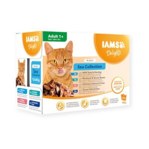 IAMS DELIGHT CAT Adult Sea Collection i saus 12 x 85g