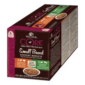 CORE Small Breed Savoury Medleys Farmer Multipack våtfôr til hund 6pk