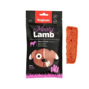 Lamb slices - hundegodbiter med lam