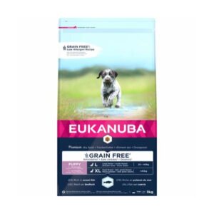 Eukanuba Puppy Jr L / XL breed Grain Free Ocean Fish 3kg