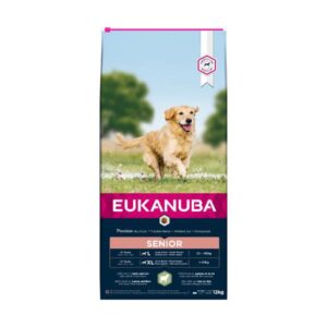 Eukanuba Senior Large Lam og Ris 12kg