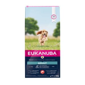 Eukanuba Adult Small/medium Laks og Bygg 12kg