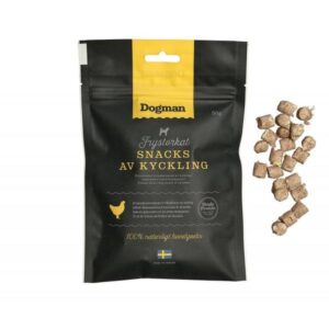 Dogman Frysetørket snacks av kylling