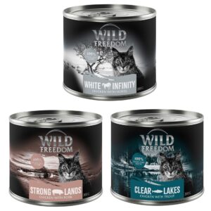 Wild Freedom Adult 6 x 200 g _ Blandet pakke III