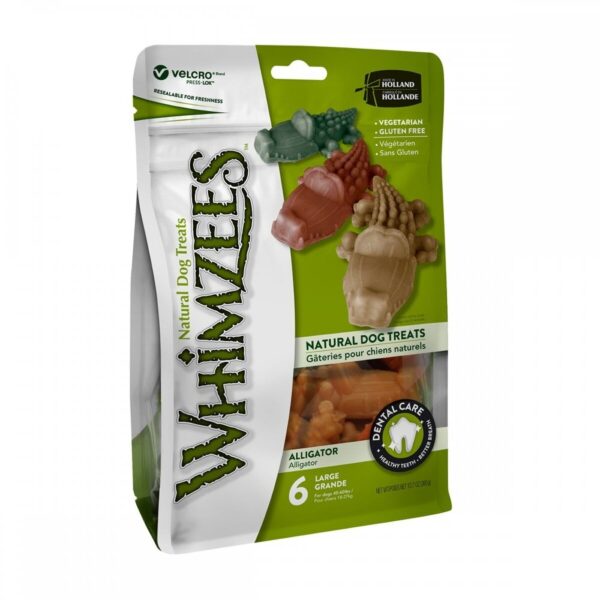 Whimzees Alligator Large 6-pack