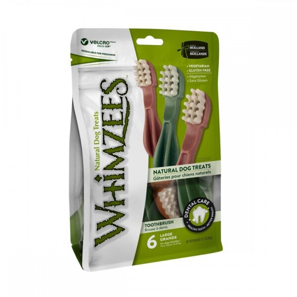 Whimzees Tannbørste Large 6-pack