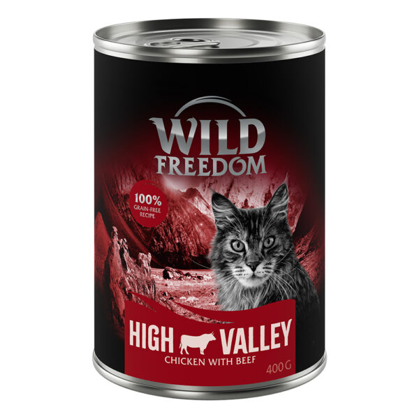 Wild Freedom Adult 6 x 400 g - Farmlands Biff & kylling