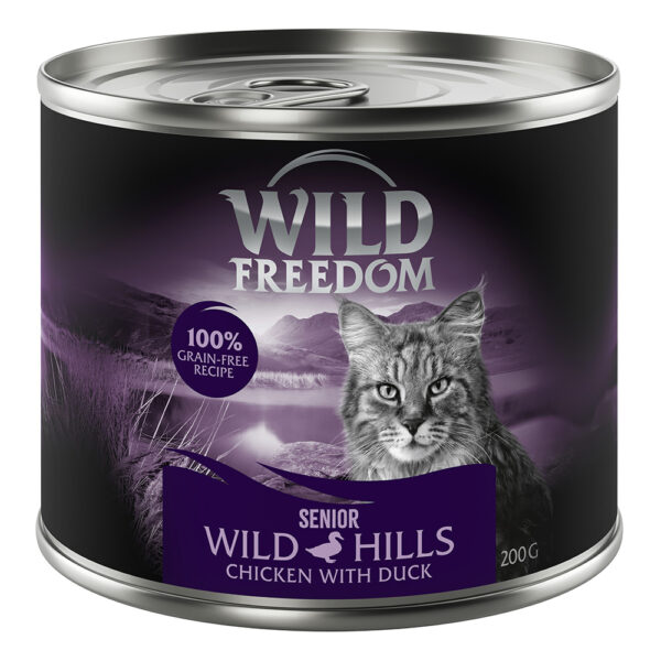 Wild Freedom Senior Wild Hills And & Kylling - 12 x 200 g