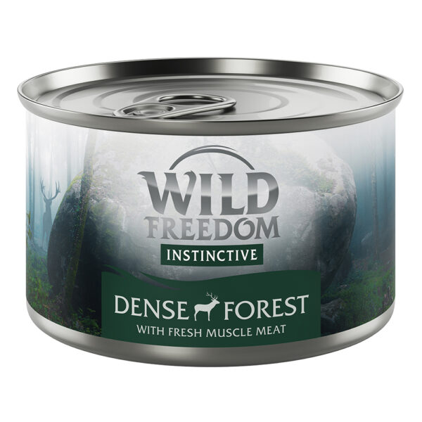 Wild Freedom Instinctive 6 x 140 g - Dense Forest - Hjort