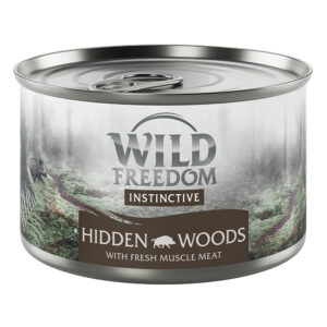 Wild Freedom Instinctive 6 x 140 g - Hidden Woods- Villsvin