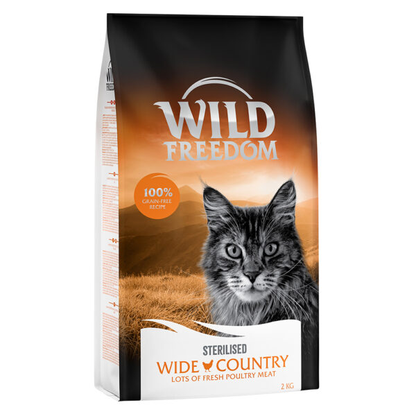 Wild Freedom Adult "Wide Country" Sterilised - fjærkre - 2 kg