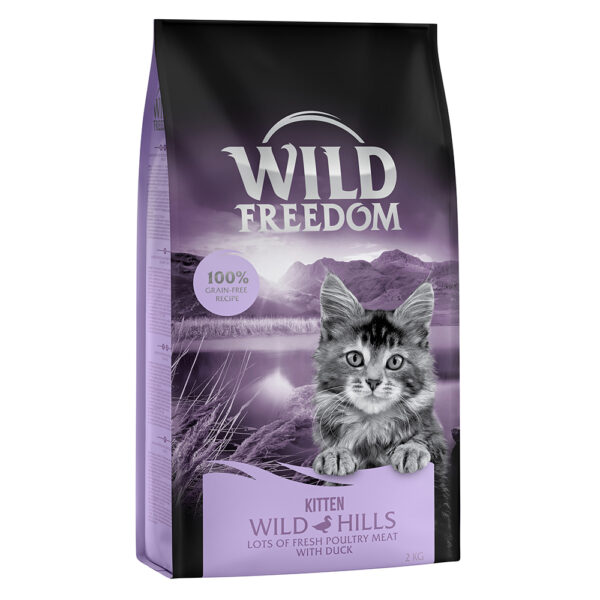 SPESIALPRIS! Wild Freedom Tørrfôr 2 kg - Kitten Wild Hills - And