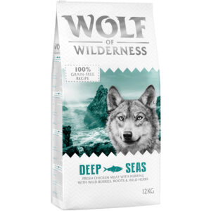 Wolf of Wilderness Adult "Deep Seas" - Sild - 12 kg