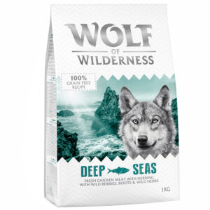 Wolf of Wilderness Adult "Deep Seas" - Sild - 1 kg