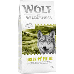 Wolf of Wilderness "Green Fields" - Lam - 12 kg